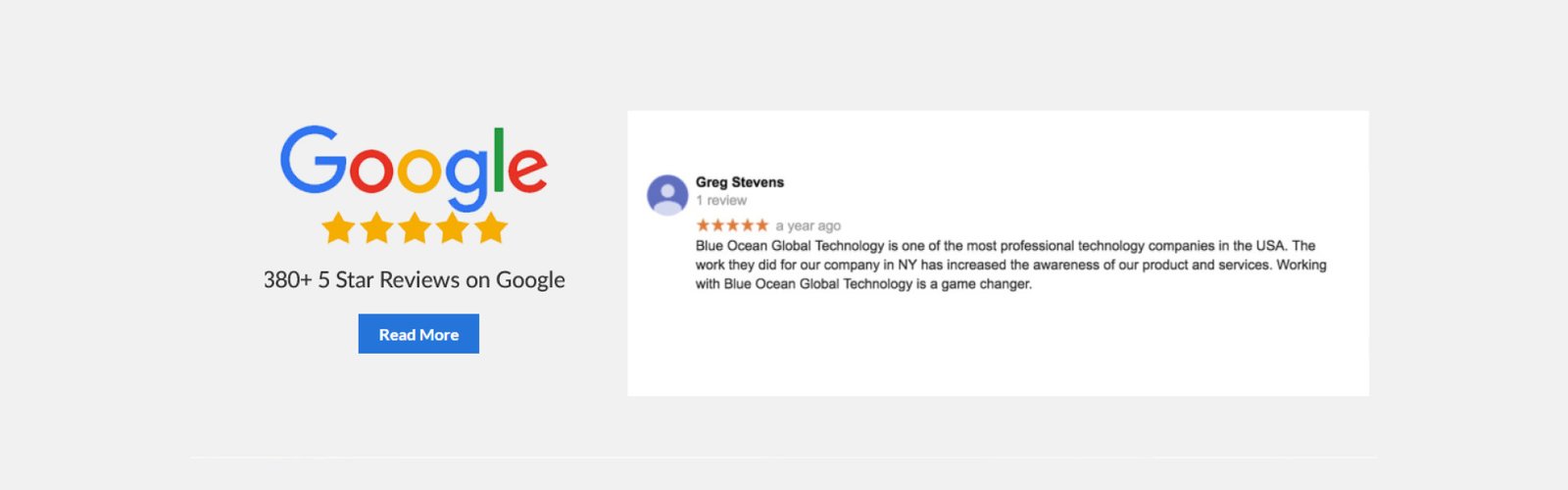 Google Customer Reviews and Ratings