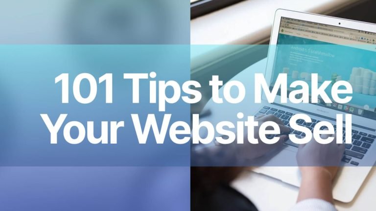 101-tips-to-make-your-website-sell