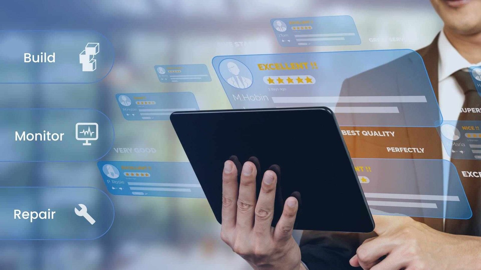 Build, Monitor and repair your online reputation