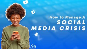 How to manage a social media crisis illustration