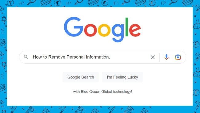 google search showing How to Remove Personal Information