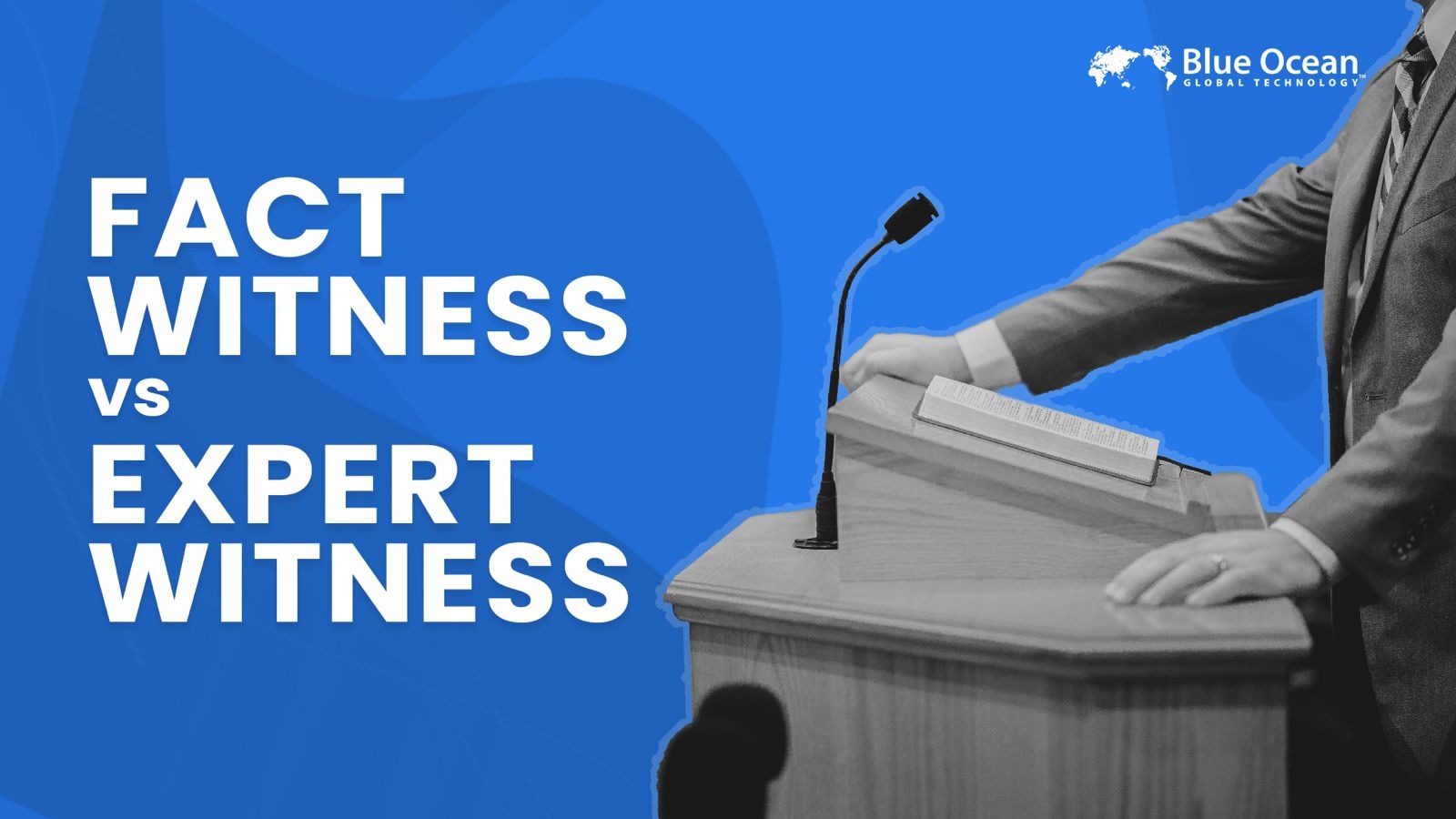 Fact Witness vs Expert Witness: Roles, Differences, and Their Impact on Legal Cases