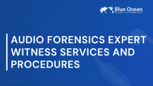 Audio forensics expert witness